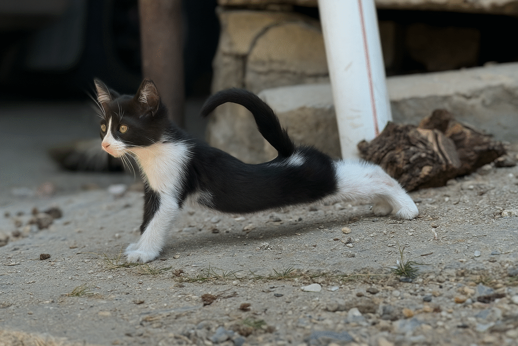 Tierfoto einer Türkischen Straßenkatze